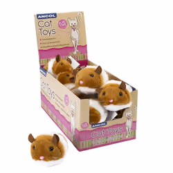 Ancol Jittery Mice Cat Toy Interactive & Cuddly Hunting Instincts