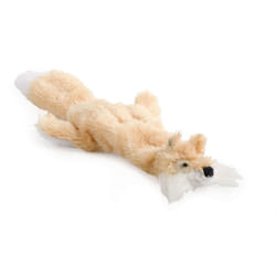 Small Bite Floppet Fox With Squeaker 26cm