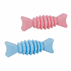 Ancol Small Bite Wing Bone Teether For Small Dogs & Puppies Assorted