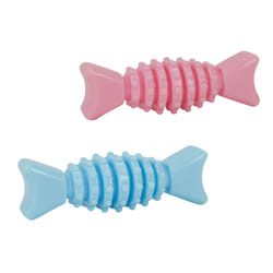 Ancol Small Bite Wing Bone Teether For Small Dogs & Puppies Assorted