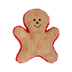 Ancol Ginger George Dog Toy Squeaker For Interest Small Dogs & Puppies