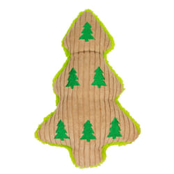 Ancol Toms Tree Christmas Dog Toy For Small Dogs & Puppies Squeaker