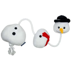 Ancol Seb The Ropey Snowman Christmas Dog Toy For Tugging & Cuddling