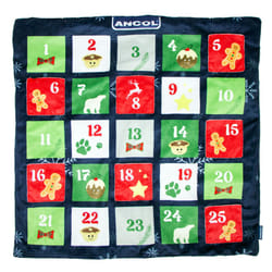 Ancol Advent Snuffle Mat Christmas Dog Toy Pockets For Hiding Treats
