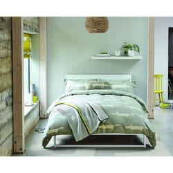 Scion MR Fox Duvet Cover, SUPERKING, Percale, Silver, Super-King