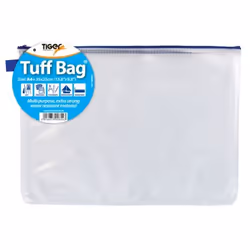 Tiger Tuff Bag Polypropylene A4+ 500 Micron Clear with Assorted Colour