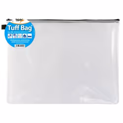 Tiger Tuff Bag Polypropylene A3 500 Micron Clear with Assorted Colour