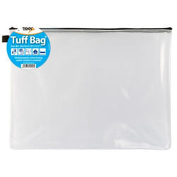 Tiger Tuff Bag Polypropylene A3 500 Micron Clear with Assorted Colour