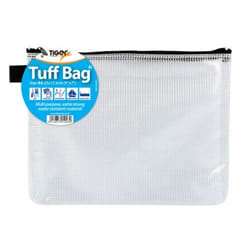 Tiger Tuff Bag Polypropylene A5 500 Micron Clear with Assorted Colour