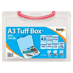 Tiger Tuff Box Polypropylene A3 Clear - 301361