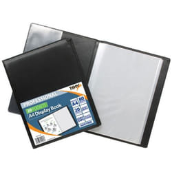 Tiger A4 Professional Display Book 20 Pocket Black - 301464