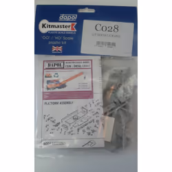 15 Ton Hydraulic Diesel Crane - Dapol Kitmaster C028 - OO plastic wagon kit