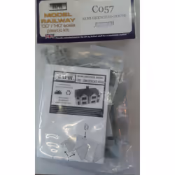 OO Building plastic kit Pair of Semi-Detached Houses - Dapol Kitmaster C057