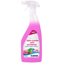 Cleenol Surface Cleaner & Sanitizer Spray - 6x750ml