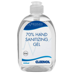 Medisan 70% Alcohol Hand Sanitiser - 6x500ml