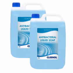 Cleenol 0770192X5 Senses Antibacterial Liquid Soap,Box of 2 x 5 Litres
