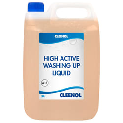 Cleenol High Active Washing Up Liquid - 2x5ltr