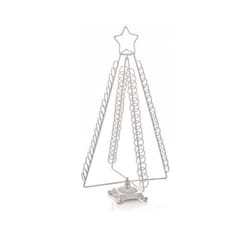 Premier 50cm Silver Metal Cardholder - Holds 80 Cards