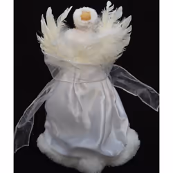 2.5m x 1.15m Christmas Fake Snow Scene Drape Material