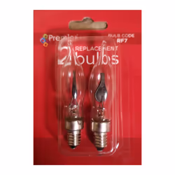 Premier 2 Replacement Screw-in Flickering Bulbs for Candle Bridges -230V 1.5W E10