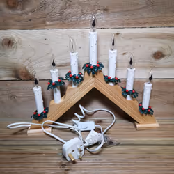 Premier Flickering Candle Bridge Pine - LI98031