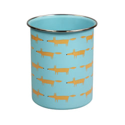 Scion Mr Fox Blue Utensil Jar