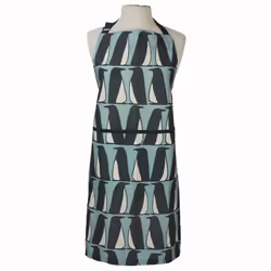 Scion Pedro Penguin Adult Apron, Ice Grey