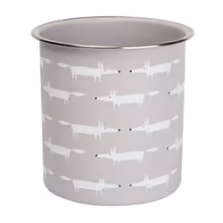 Scion Mr Fox Light Grey Utensil Jar