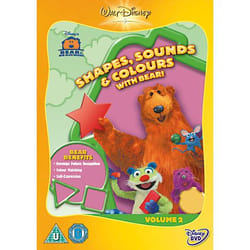 Disney Bear In The Big Blue House - Shapes, Sounds & Colours DVD English