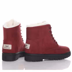 Winter Boots Ankle Botas Mujer Warm Plush Insole Shoes Woman - brown, 43