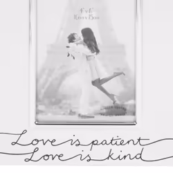 Silver Plated Photo Frame with Heart & Script 'Engagement' Holds 4' x 6' photo