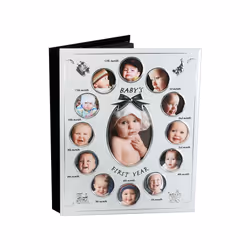 Celebrations Baby`s First Year Collage Photo Album