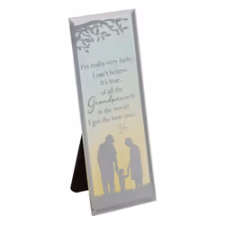 Reflections Of The Heart Grandparents Standing Plaque
