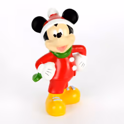 Disney Christmas Mickey Mouse 12cm Figurine