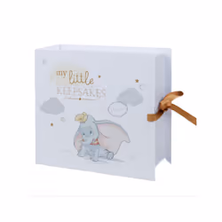 Disney Magical Beginnings Paperwrap Keepsake Box With 6 Drawers Dumbo
