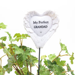 Graveside Angel Wings Stake My Perfect Grandad Memorial Ornament