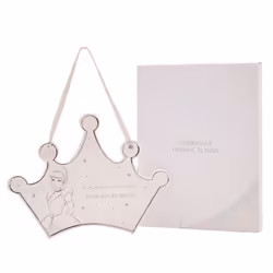 Disney 100 Cinderella White Hanging Plaque Princess Home Decoration