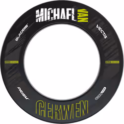 Michael Van Gerwen Complete Darts Set + Stand + Dartboard + Surround