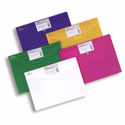 A range of very attractive. confidential. polypropylene files in high-gloss 'Superline' material featuring a large ...