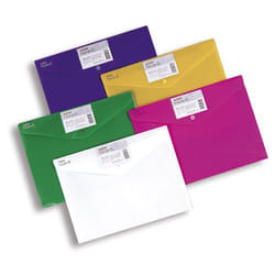 Snopake Polyfile ID - Bright Assorted. A4 Polypropylene (PP)