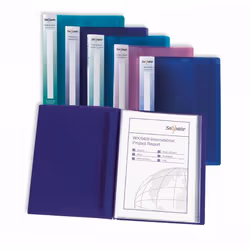 - Tough. wipe clean covers with superline emboss - Full length wrap-around spine label for easy identification - Suitable for ...