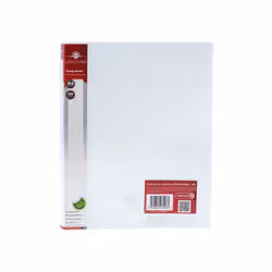 A4 Clamp Binders - Clear - Pack of 10