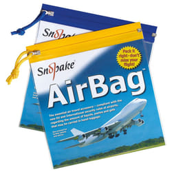 Snopake 15158 Flight Air Bag Zip Pull, 200 x 200 mm - Pack of 5