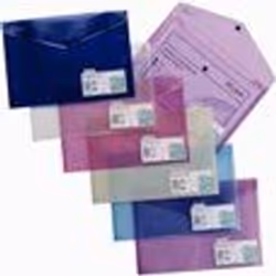 Snopake Lite Polyfiles are available in Clear and Assorted colour packs in A4 size.