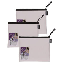 Snopake EVA MESH ZIPPA BAG A5 PK3
