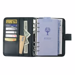 Collins PR2999 personal organizer Faux leather Black