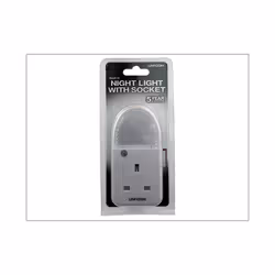 Uni-Com Plug Through Night Light White 62745