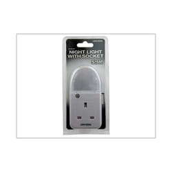 Uni-Com Plug Through Night Light White 62745