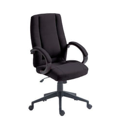 NAUTILUS Designs Dorset High Back Fabric Executive Office Chair With P