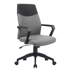 NAUTILUS Designs Clyde High Back Two Tone Fabric Executive Office Chai
